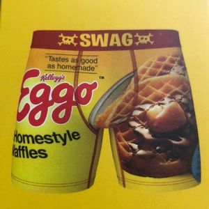 Men’s SWAG EGGO Waffles Novelty Boxer Briefs